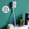 Long Handle Shower Brush, Ergonomic Exfoliating Back Scrubber Bath Body Brush with Replacement Washcloth, Frosted Fabric Materials for a Relaxing Bath Experience (#2) view 3