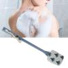 Long Handle Shower Brush, Ergonomic Exfoliating Back Scrubber Bath Body Brush with Replacement Washcloth, Frosted Fabric Materials for a Relaxing Bath Experience (#2) view 4