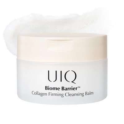 UIQ Biome Barrier Collagen Firming Cleansing Balm Deep Pore & Makeup Cleansing Balm for Blackheads, Whiteheads, Waterproof Makeup, 3.38 fl oz