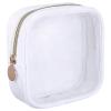Ipetboom Mini Travel Makeup Bag Clear Front Portable Zippered Cosmetics Pouch for Toiletries Compact Organizer for Travel Daily Use for Easy Access to Makeup Essentials view 1