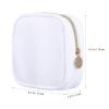 Ipetboom Mini Travel Makeup Bag Clear Front Portable Zippered Cosmetics Pouch for Toiletries Compact Organizer for Travel Daily Use for Easy Access to Makeup Essentials view 2