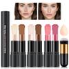 CAHIUYOA 6 Colors Cream Contour Stick Makeup Kit,Highlighter Makeup Stick,Bronzer Contour Stick and Blush Stick for Cheeks,Long Lasting Waterproof Face Highlighter Makeup Contour Kit (Set A) view 1
