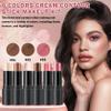 CAHIUYOA 6 Colors Cream Contour Stick Makeup Kit,Highlighter Makeup Stick,Bronzer Contour Stick and Blush Stick for Cheeks,Long Lasting Waterproof Face Highlighter Makeup Contour Kit (Set A) view 2