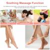 2 Pack Toe Cleaning Brush 15.7" Long Handle Soft Rubber Toe Scrubber Brush Portable Foot Brushes Feet Cleaner Scrub in Shower Foot Lotion Applicator for Seniors Elderly Men Women (Pink) view 3