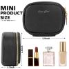 Mini Makeup Bag with Led Mirror, Small Travel Make up Bag 3 Light Modes Adjustable Brightness, for Women Organizer Cosmetic Bag, Portable Travel Train Toiletry Bag, for Pool Parties Work Touch-Ups view 2