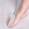 2 Pcs Toe Gap Cleaning Brush, Foot Back Scrubber in Shower, Long Handle Foot Brush, Foot Scrubber for Shower, No Bending to Remove The Dead Skin of The Feet, Exfoliating Brush for Men and Women (Grey) view 4