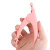 1 PC Pink Nail Tips Cutter Nail Art Clipper Nail Edge Cutter U-Shaped Manicure Pedicure Nail Scissors Trimmer Professional Nail Art Tools view 4