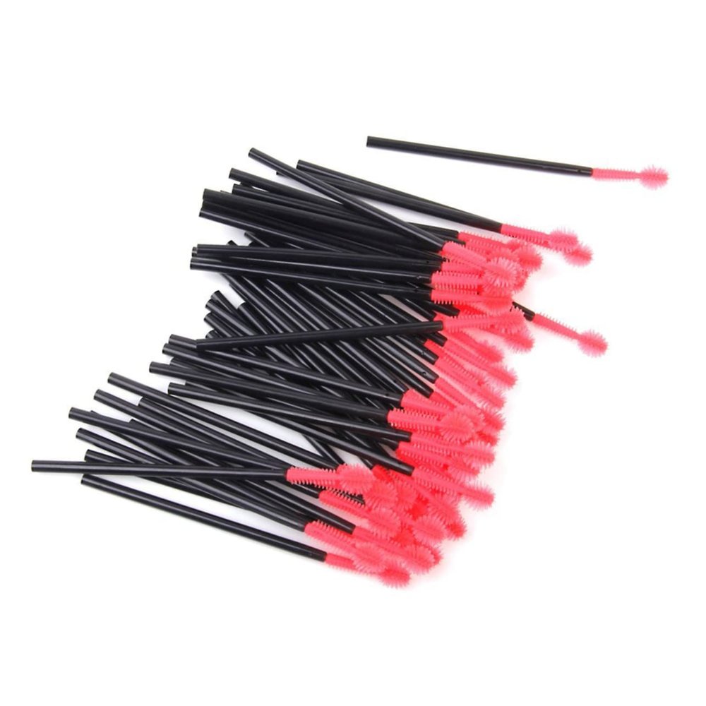 50Pcs Disposable Eyelash Brush Wands Applicator for Mascara Eyelash Extensions and Makeup Ideal for and Beauty Enthusiasts Cosmetic Tool for Eye Makeup