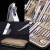 A1DFDFGOQSFG Manicure Set 16-Piece Nail Clipper Set Decoration Foot Set, Professional Nail Scissors Stainless Steel Nail Clipper Set Ideal for Men and Women Portable Gift view 2