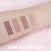 Matte Nude Eyeshadow Palette  5-Color Neutral Peach Brown & Taupe Eye Shadow, High Pigment Blendable Long-Lasting Soft Nude Makeup Palette for Daily Natural Looks, Mature Eyes, Blue Green Brown Eyes view 4