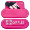 Personalized Name Makeup Brush Holder for Women, Custom Makeup Brush Bag with Text, Personalized Silicone Makeup Brush Holder Travel Portable Makeup Brush Case Customized Gifts for Girlfriend Mom Girl view 1