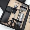 A1DFDFGOQSFG Fingernail Clipper Set Men's Manicure Tool car Business Manicure Nose Hair Bottle Opener Toothbrush Manicure Shave Set Nail Grooming Kits () view 2
