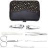 A1DFDFGOQSFG Nail Clippers, Manicure Pedicure Set,Nail Clippers Manicure Set,Travel Mini Nail Set 7pcs Stainless Steel Manicure Set & Kits Pedicure Scissor Tweezer Knife Endoscope Pick Utility view 1