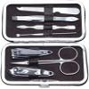 A1DFDFGOQSFG Nail Clippers, Manicure Pedicure Set,Nail Clippers Manicure Set,Travel Mini Nail Set 7pcs Stainless Steel Manicure Set & Kits Pedicure Scissor Tweezer Knife Endoscope Pick Utility view 2