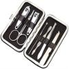 A1DFDFGOQSFG Nail Clippers, Manicure Pedicure Set,Nail Clippers Manicure Set,Travel Mini Nail Set 7pcs Stainless Steel Manicure Set & Kits Pedicure Scissor Tweezer Knife Endoscope Pick Utility view 3