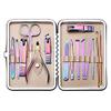 A1DFDFGOQSFG Nail Clippers Kit Beauty Tools Manicure Color Titanium Set Decoration Foot Nail Clipper Nail Clipper Set Box Manicure Set view 2