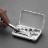 A1DFDFGOQSFG Fingernail Clipper Set 5Pcs Grooming Kit with Case Portable Fingernail Toenail Manicure ?Pedicure Stainless Steel Nail Clipper Set Nail Grooming Kits view 4