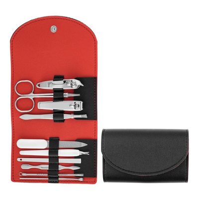7 Pcs Manicure Set Ear Spoon Stainless Steel Nail Scissors Set Pedicure Scissors Nail Clipper Set Household,05 (4)