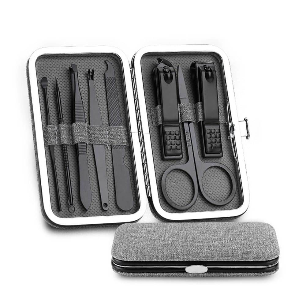 A1DFDFGOQSFG Nail Clippers Set Nail Clippers Pedicure Set Portable Travel Hygiene Kit Nail Cutter Tool Set Nail Tool,04,A (4 A)
