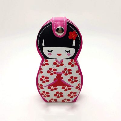 A1DFDFGOQSFG Nail Clippers Set Mini Manicure Set Nail Care Set 6in1 Stainless Steel Pedicure Care Grooming Kit with Japanese Doll Case (Color : Nail Care Set A) (Nail Care Set G)