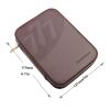 A1DFDFGOQSFG Nail Clippers Kit Manicure Set Men Professional Nail Clippers Pedicure Kit -12 Pieces Stainless Steel Portable Nail Care Tools with Brown Leather Travel Case Manicure Set view 2
