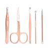 A1DFDFGOQSFG Nail Clippers Kit Rose Gold 16-Piece Nail Clippers and Nail Clippers Set from Stock, Bag Style Nail Tools Manicure Set (Size : Blue12) view 3