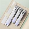 A1DFDFGOQSFG 4pcs Nail Clipper Set Nail Scissors Nail Clippers Manicure Pedicure Tool Kit Portable Beauty Manicure Full Set,b (A) view 1