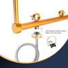 XMAIYIF Water Circulation Frame/Rack Kit, Head Spa Salon Equipment with Pillow and Stainless Steel Bracket, 39.5 * 41CM, Shampoo Basin Equipment, for Salon, Hair Treatment. view 2