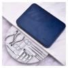 A1DFDFGOQSFG Fingernail Clipper Set Manicure Set 13 in 1 Stainless Steel Professional Grooming Kit Adult Nail Clipper Set Pedicure Kit Nail Care Tools with Blue Leather Travel Case Nail Grooming Kits view 1