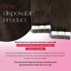 110G Hair Extensions Bundle-Moresoo Dark Brown Hair Extensions Real Human Hair 30G Tape in Hair Extensions Human Hair and 80G Clip in Hair Extensions Real Human Hair 12 Inch view 3