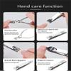 A1DFDFGOQSFG 19 Pcs/Set Beauty Nail Manicure Pedicure Scissors Care Set Manicure Set Nail Clippers Tool Complete Box Nail Art,1 (5) view 2
