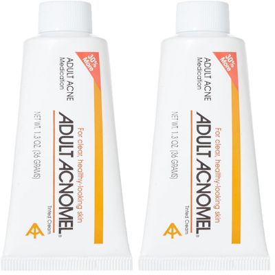 Acnomel Adult Acne Medication Cream 1.3 Oz (Pack of 2)