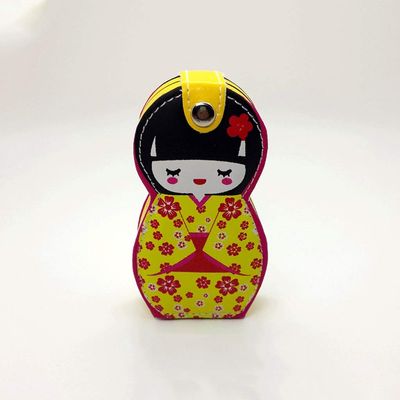 A1DFDFGOQSFG Nail Clippers Set Mini Manicure Set Nail Care Set 6in1 Stainless Steel Pedicure Care Grooming Kit with Japanese Doll Case (Color : Nail Care Set A) (Nail Care Set D)