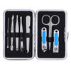 A1DFDFGOQSFG Manicure Set,Travel Mini Nail Clippers Kit Pedicure Care Tools,8 Pcs Grooming Kit with Portable Cute Girl Travel Case for Women (Color : Nail Care Set B) (Nail Care Set a) view 1