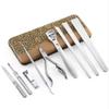 A1DFDFGOQSFG Pedicure Set,Stainless Steel Nail Clipper Set,Sharp Fingernail Clippers Toenail Clippers Exfoliating Calluses and Onychomycosis view 1