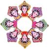 A1DFDFGOQSFG Peking Opera Manicure Set Painted Nail Care Set Cartoon Pedicure Kits Nail Clippers,Oblique Nail Clippers,Four-Color,Gifts (Color : Yellow) (Yellow) view 4