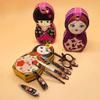 A1DFDFGOQSFG Nail Clippers Set Mini Manicure Set Nail Care Set 6in1 Stainless Steel Pedicure Care Grooming Kit with Japanese Doll Case (Color : Nail Care Set A) (Nail Care Set C) view 3
