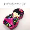 A1DFDFGOQSFG Nail Clippers Set Mini Manicure Set Nail Care Set 6in1 Stainless Steel Pedicure Care Grooming Kit with Japanese Doll Case (Color : Nail Care Set A) (Nail Care Set B) view 3