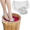 200 PCS Disposable Pedicure Bowl Liners  Durable Clear Foot Spa Bags for Chair Spas, Tubs, and Foot Baths  Hygienic and Easy to Use view 1