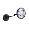 8-inch Wall Mounted Bathroom Mirrors, Single-Sided Magnifying Makeup Mirror, Retractable Cosmetic Mirror, Lighted Bathroom Mirror Vanity Mirror with Lights Shaving Mirror view 1
