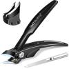 2026 Toenail Clippers for Thick Toenails for Seniors, No Splash German Nail Clippers for Men Thick Ingrown Nails with Wide Jaw, Ergonomic Long Handled Heavy Duty Curved Ingrown Toenail Clippers view 1