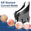 2026 Toenail Clippers for Thick Toenails for Seniors, No Splash German Nail Clippers for Men Thick Ingrown Nails with Wide Jaw, Ergonomic Long Handled Heavy Duty Curved Ingrown Toenail Clippers view 2