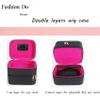 FASHION DO Deluxe Wig Travel Box or Makeup Case Compact Durable in Black and adjustable velvet styrofoam wig head sucton cup holder (Wcase double) view 2