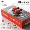 50 Mixed Assorted #10-5 Pcs each of 3RL 5RL 7RL 9RL 11RL 5RS 7RS 9RS 9RM 9M1 Pro Finger Ledge Tattoo Cartridge Needles Round Liner Shader Curved Magnum Bugpin Disposable Tattoo Needle with Membrane view 2