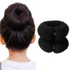 2 Pcs Donut Hair Bun Maker Roll Tool Hair Ring Doughnut Hair Bun Maker DIY Hair Foam Ring Shaper Snap Hair Roll Bun Tool Magic Hair Styling Tool for Women view 1