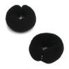 2 Pcs Donut Hair Bun Maker Roll Tool Hair Ring Doughnut Hair Bun Maker DIY Hair Foam Ring Shaper Snap Hair Roll Bun Tool Magic Hair Styling Tool for Women view 3