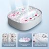 beici Collapsible Foot Spa Massage with Water and Electricity Separation System,Foot Bath with Three Level Temperature Control,Bubble,Remote,Red Light,Timer,and Four Set Electric Massage Balls view 3