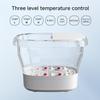beici Collapsible Foot Spa Massage with Water and Electricity Separation System,Foot Bath with Three Level Temperature Control,Bubble,Remote,Red Light,Timer,and Four Set Electric Massage Balls view 4