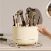 360 Rotating Large Capacity Makeup Brush Holder Organizer, with Compartmentalized Storage for Easy Sorting and Space Saving, Plastic,Makeup Tool Storage Box for Home (21 Grid) view 4