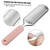 ARTSEWPLY 1pc Stainless Steel Foot File for Callus Removal Foot Scrubber Tool and Pedicure Care Ergonomic Design Washable and Reusable for Hard Skin and Cracked Heels view 4